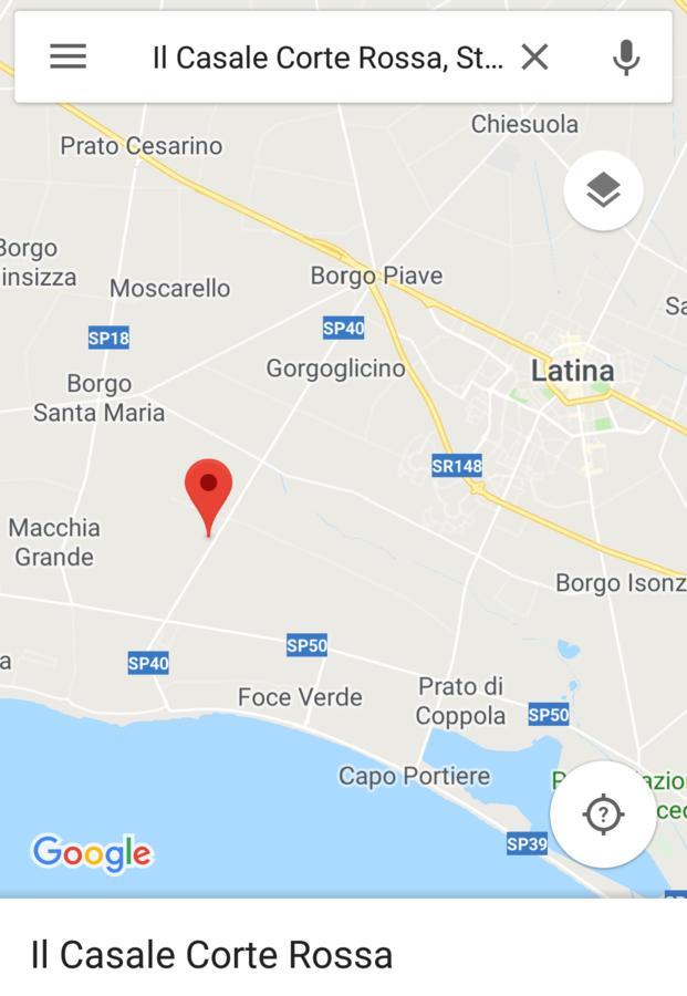 Il Casale Corte Rossa Latina Luaran gambar